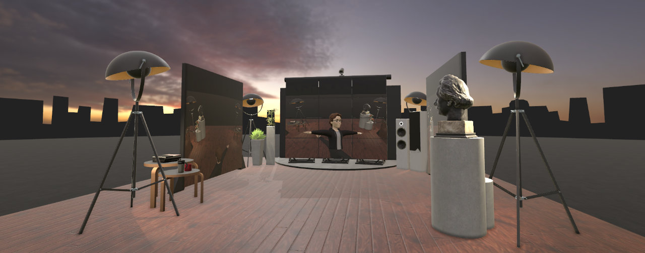 Screen capture of Digital Mirror Chamber